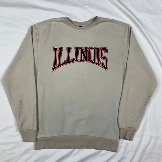 Illinois Spellout Sweatshirt [Gestickt] - S