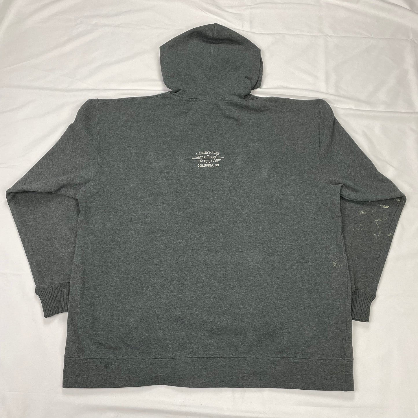 Harley Davidson Spellout Hoodie [Gestickt] - XL