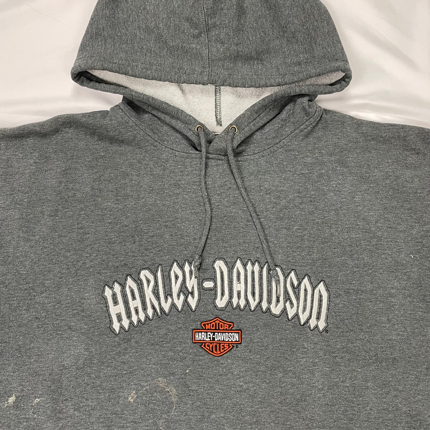 Harley Davidson Spellout Hoodie [Gestickt] - XL