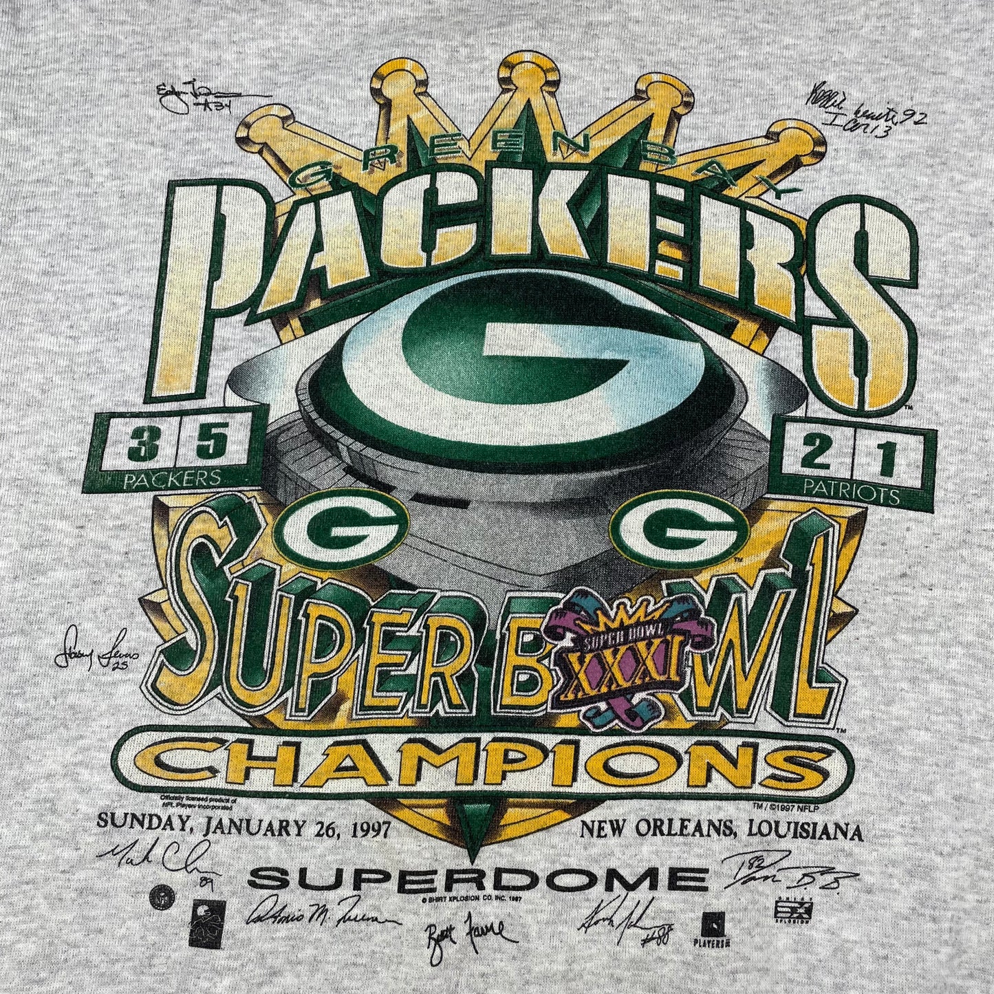 Superbowl Sweatshirt von 1997 - L