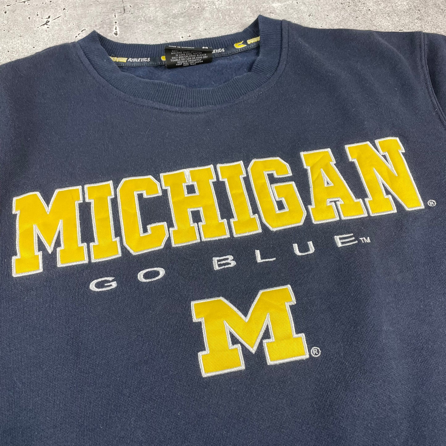 USA Sports Michigan Crewneck Sweatshirt [Gestickt] - M