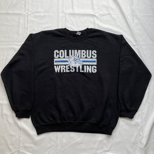 Graphic Wrestling Sweatshirt - L