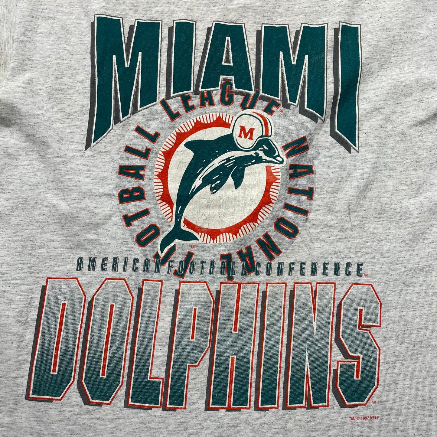 Vintage Dolphins Graphic shirt 1992 - L