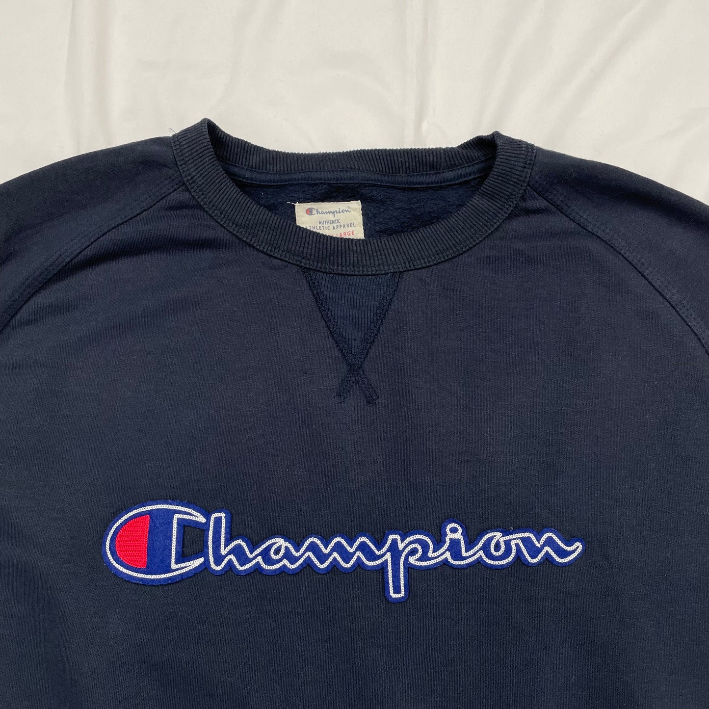 Champion Spellout Sweatshirt [Gestickt] - XXL