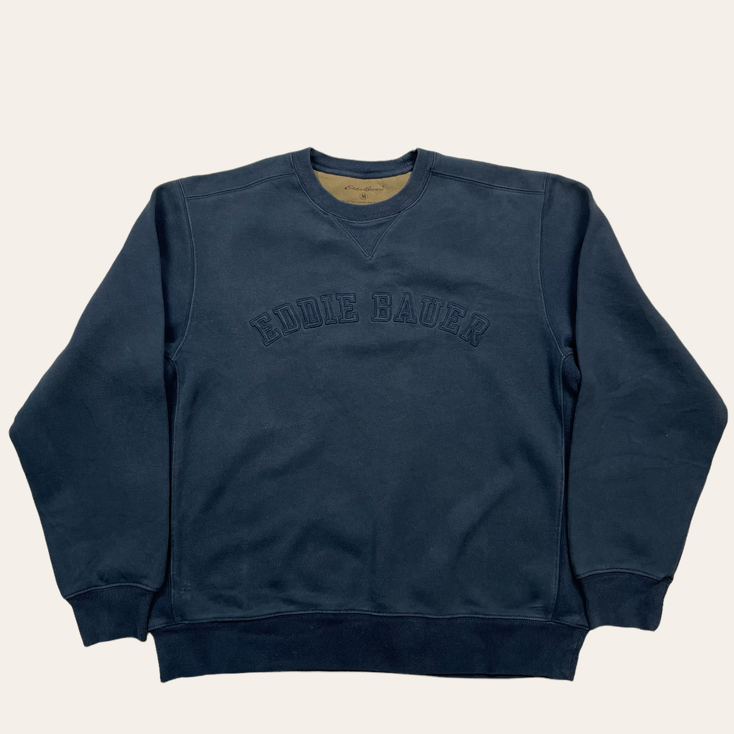 Eddie Bauer Spellout Sweatshirt [Gestickt] - M