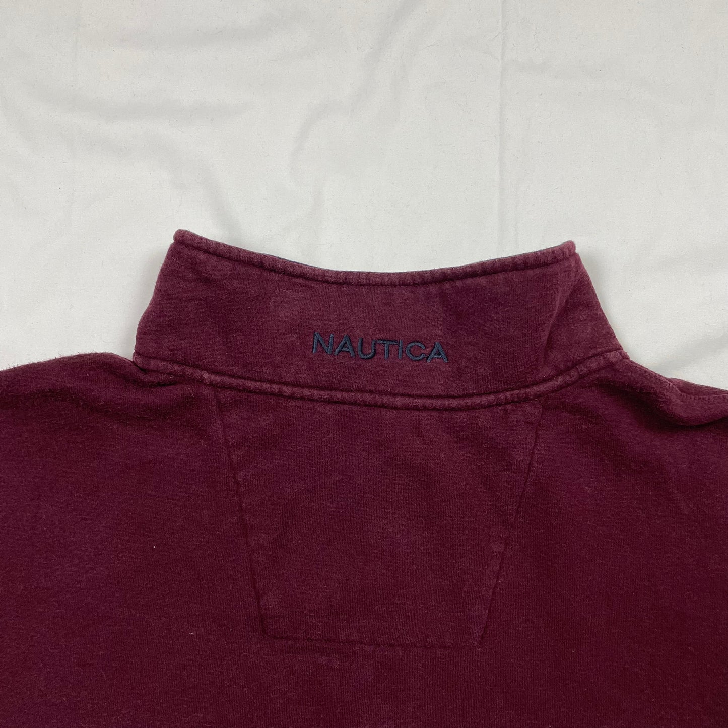 Nautica Quarter Zip Sweatshirt [Gestickt] - 2XL