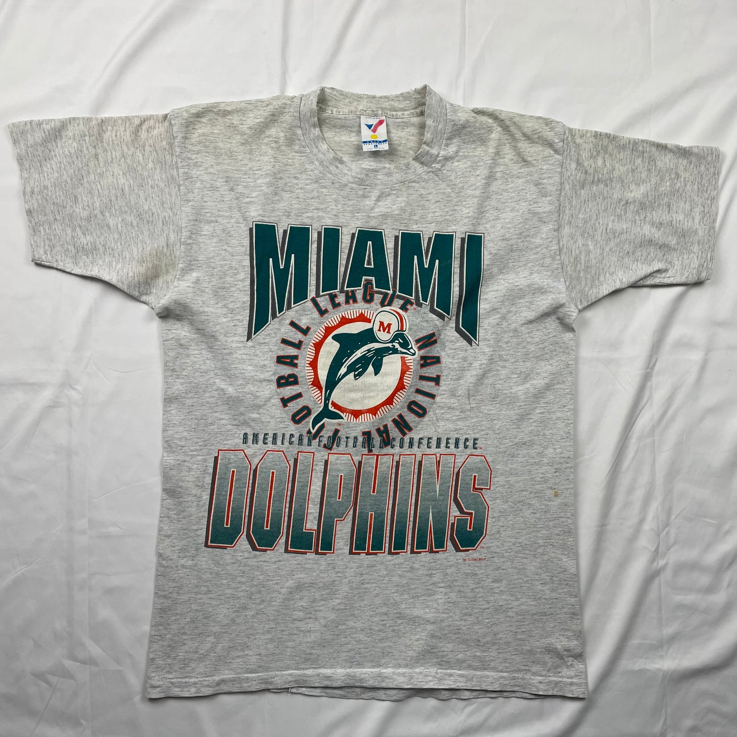 Vintage Dolphins Graphic shirt 1992 - L