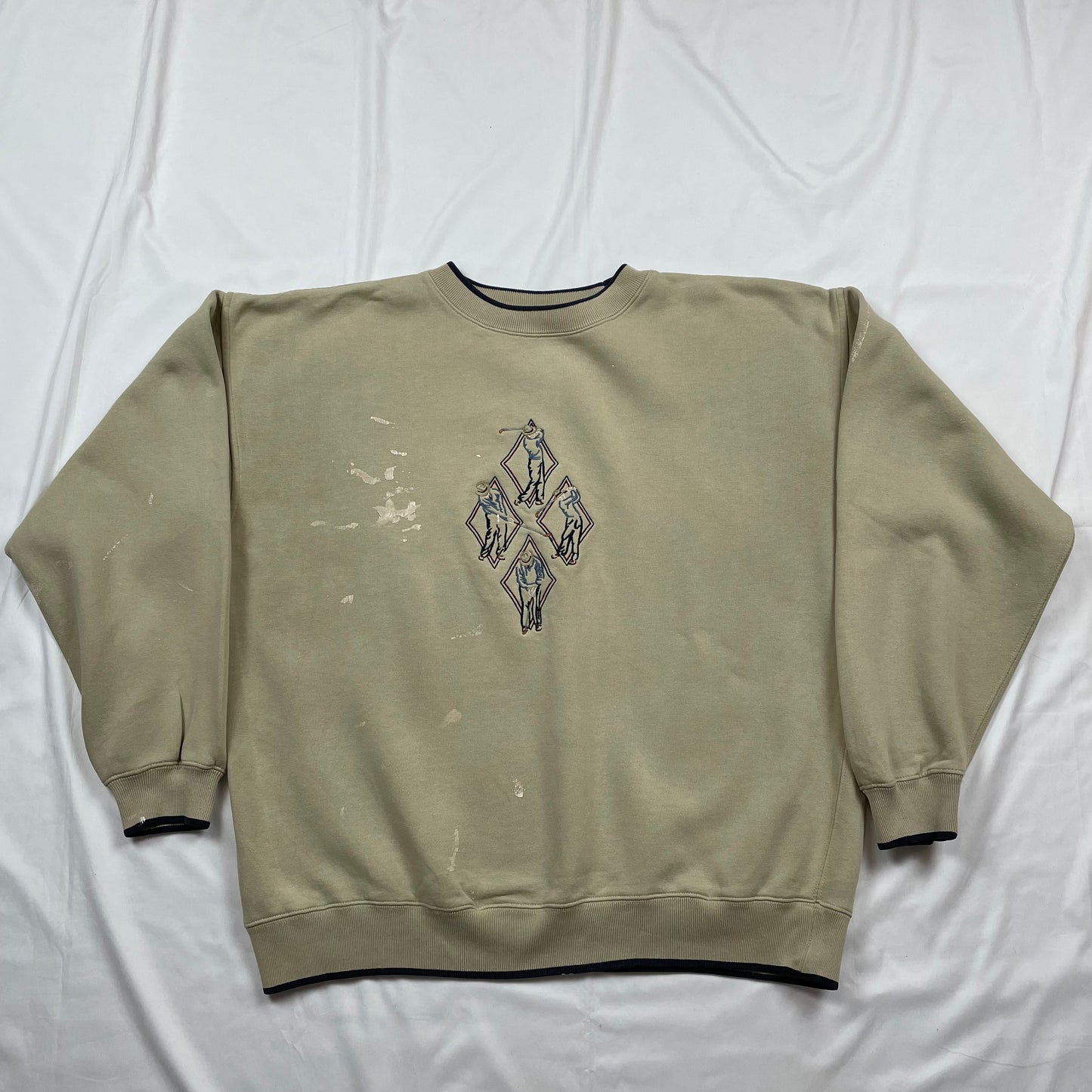 Vintage Graphic Sweatshirt [Gestickt] - XL