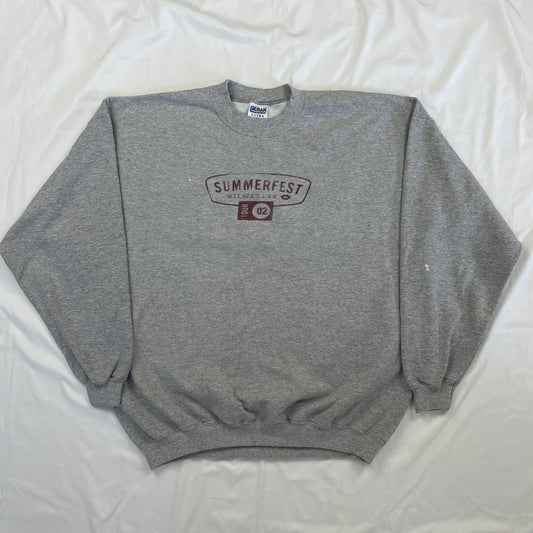 Vintage Graphic Sweatshirt - XL