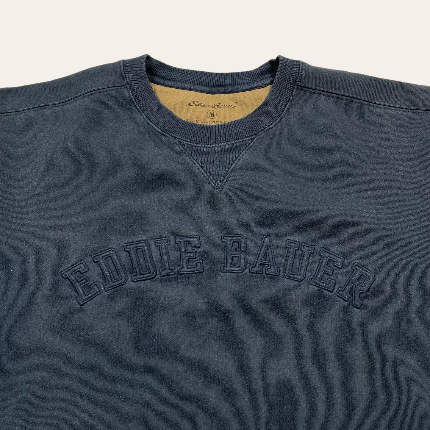 Eddie Bauer Spellout Sweatshirt [Gestickt] - M