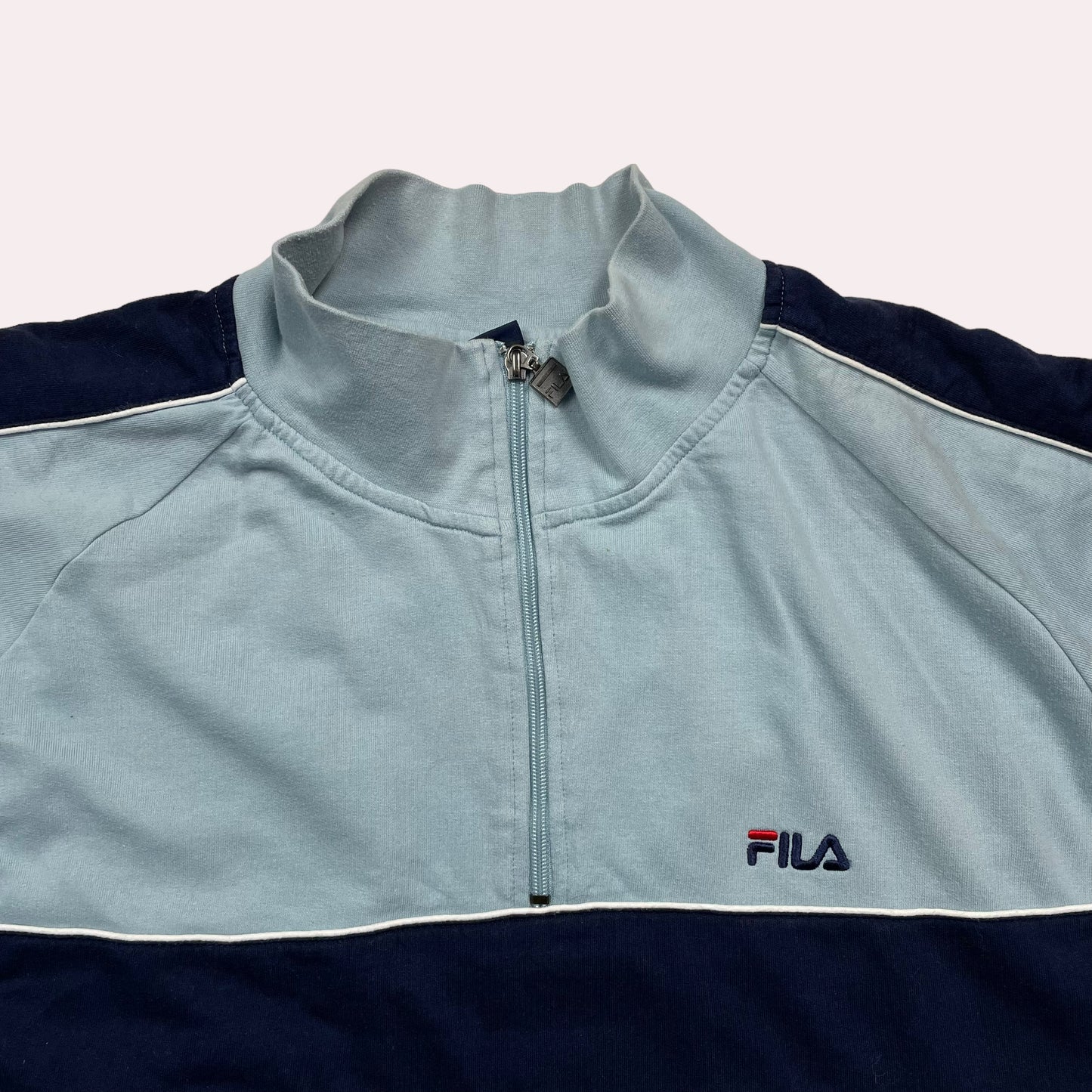 Fila Quarter Zip Sweatshirt [Gestickt] - XL