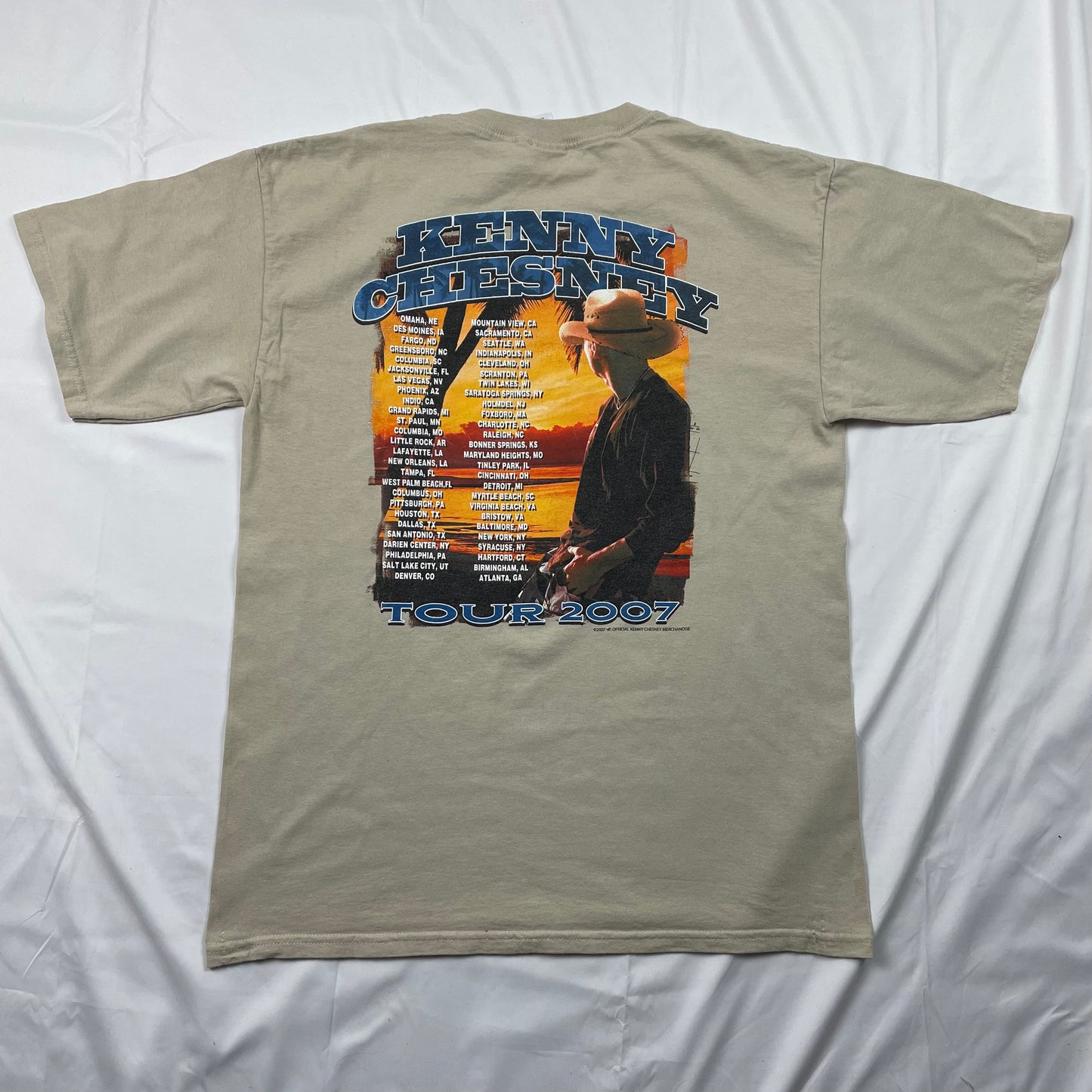 Kenny Chesney Tour T-Shirt (von 2007) - L