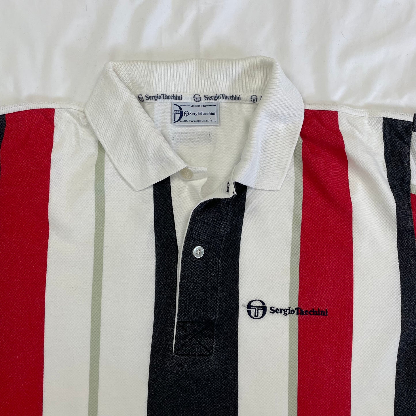 Sergio Tacchini Polo Shirt [Gestickt] - XL