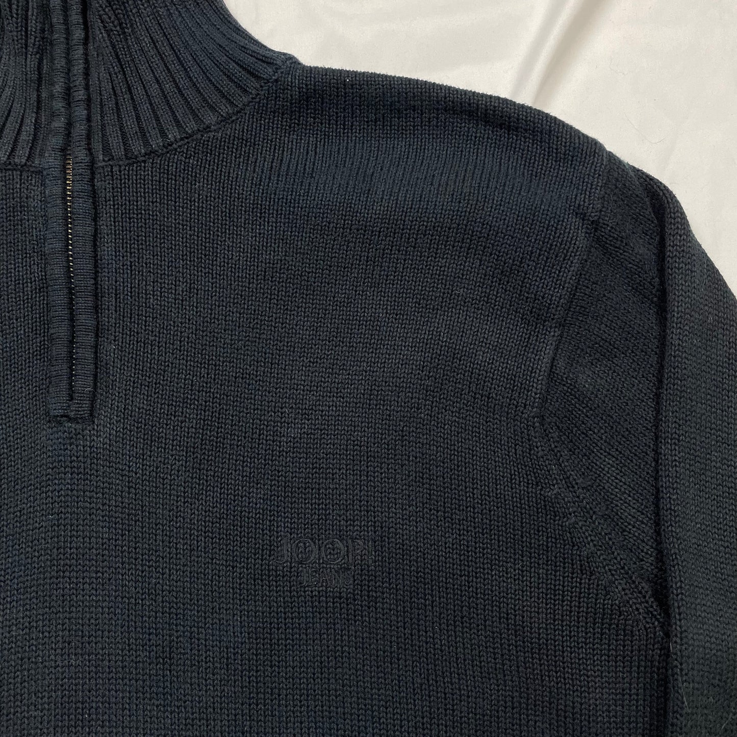 Joop Jeans Quarter Zip Sweater [Gestickt] - S