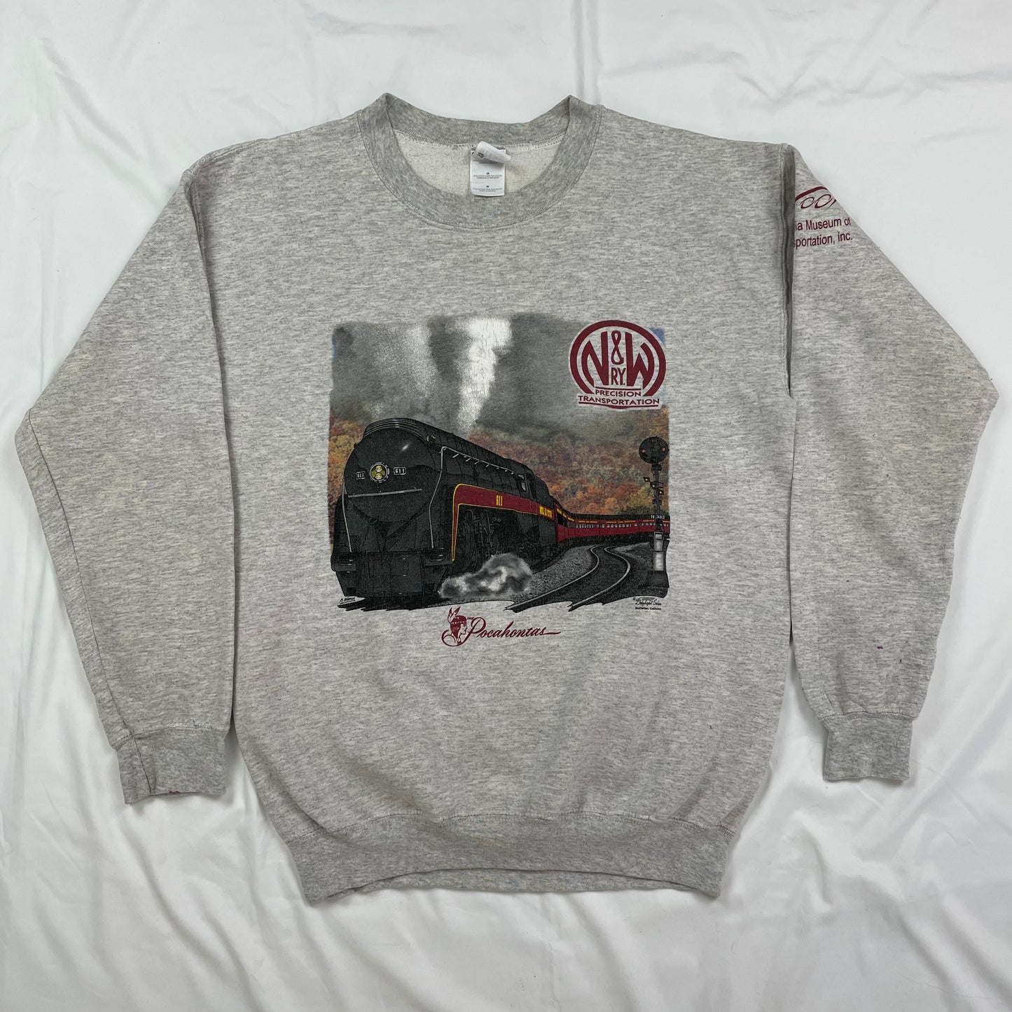 Vintage Graphic Sweatshirt - M