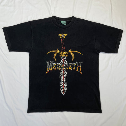 Vintage Megadeth Band Shirt - XL