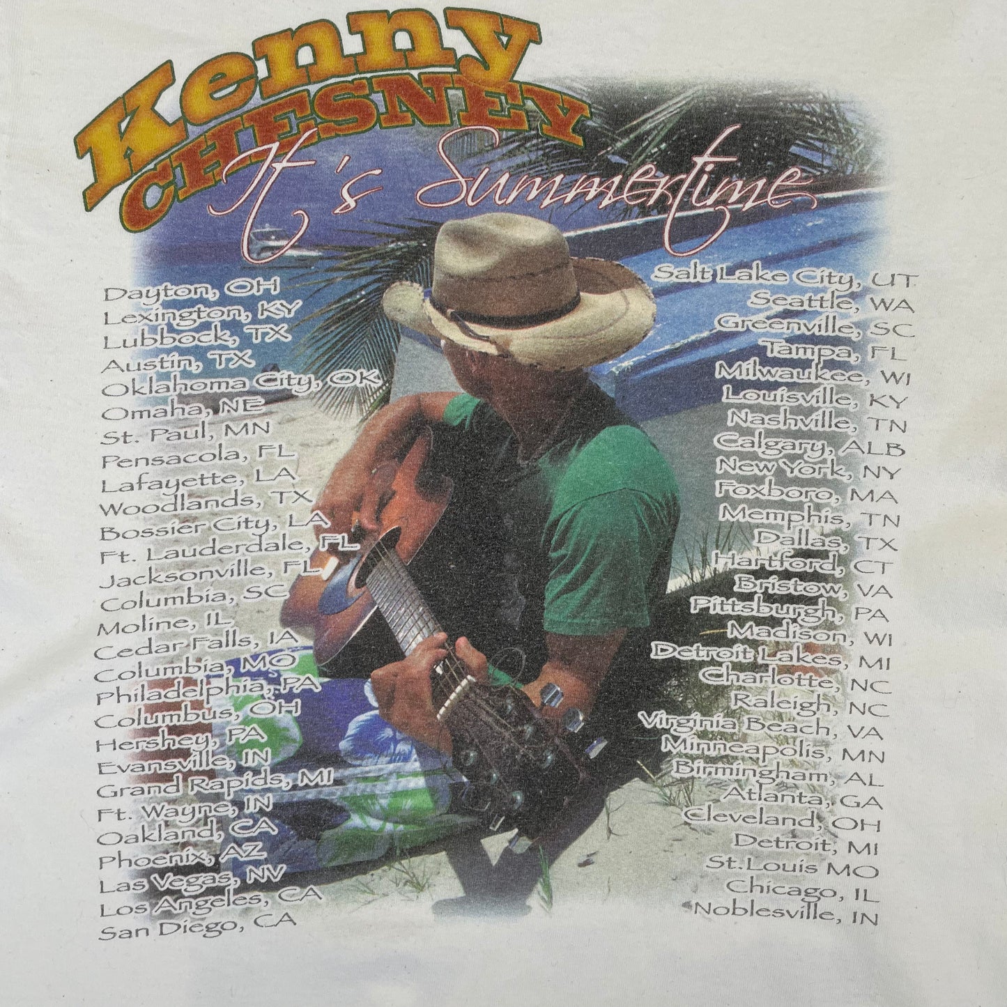 Vintage Kenny Chesney Tour Shirt von 2006 - S